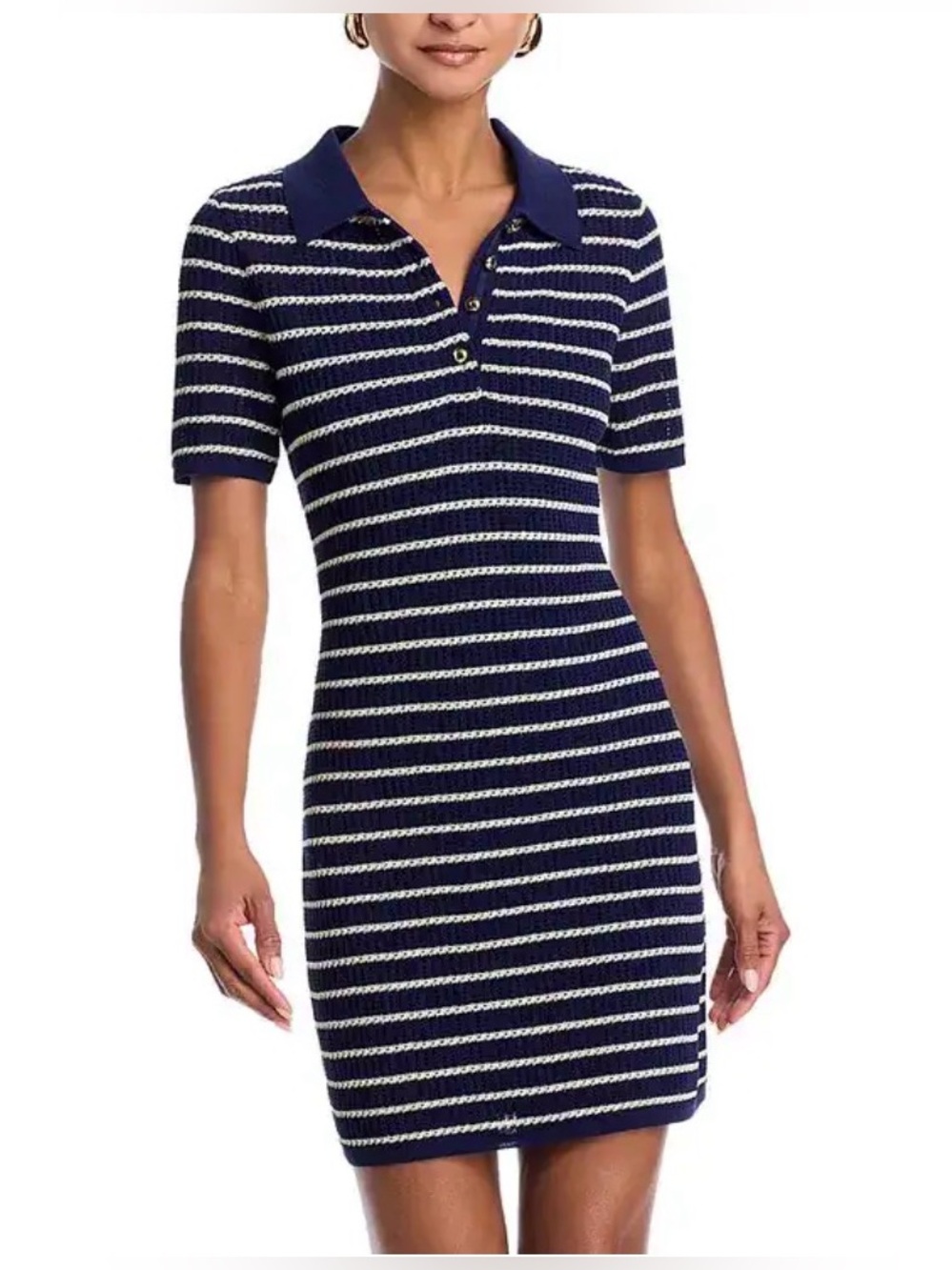 Rag & Bone Viola Striped Mini Shirt Dress Size Small - Picture 3 of 9
